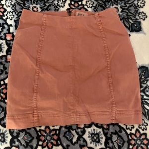 jolt rusty pink skirt